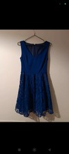 Abito Elegante Blu Elettrico