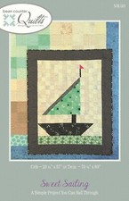 SWEET SAILING Quilt Pattern by Bean Counter Quilts ~ Finishes in Crib or Twin Sz