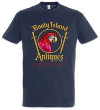 Maglietta Booty Island Antiques Il Gioco Simbolo Segreto della Scimmia East Island Logo