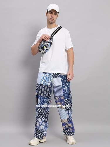 Uomo cotone patchwork - uomo,
