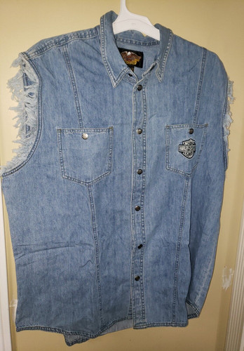 Vintage harley davidson denim - vintage,