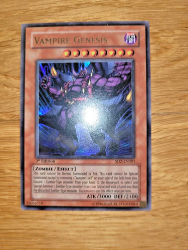 Sd2 en001 vampire genesis - sd2-en001,
