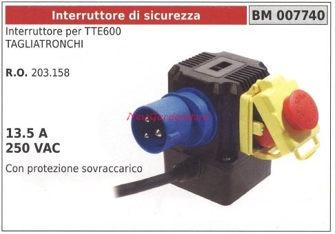 Interruttore sicurezza per - di,
