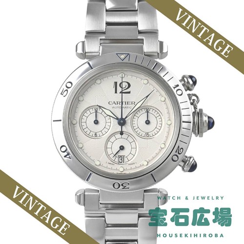 Cartier pasha chrono - cartier, 38