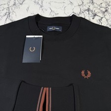 FRED PERRY Felpa Uomo Nera