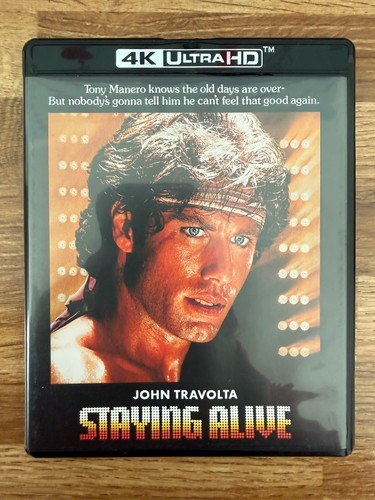 Staying alive 4k - staying, (1983)