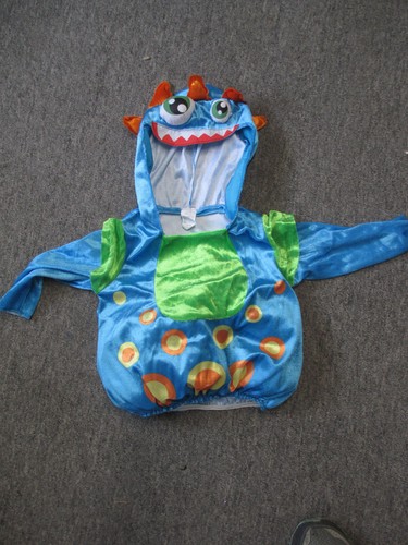 Costume dinosauro blu