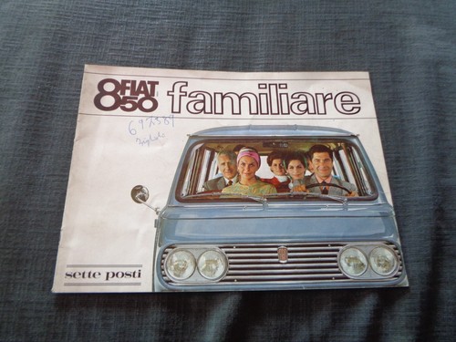 Fiat 850 familiare depliant - 850,