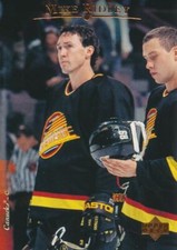 1995-96 Upper Deck #75 MIKE RIDLEY - Vancouver Canucks