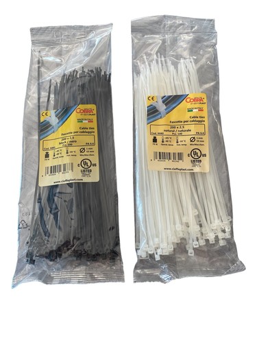 100x fascette nylon - fascette, cablaggio