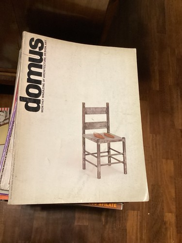 Domus monthly magazine - domus,