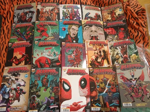 Lotto fumetti deadpool - fumetti, n.1