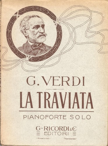 Verdi traviata opera in - la,