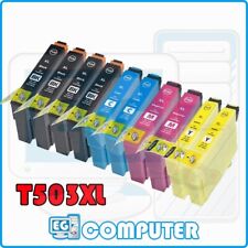 KIT 10 CARTUCCE PER EPSON T503XL WF-2960 WF-2965 XP-5200 XP-5205