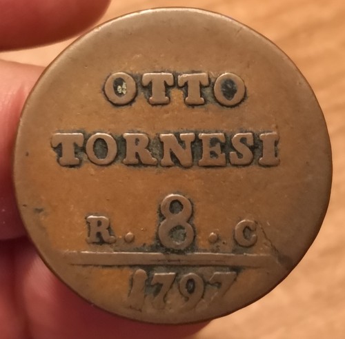 Tornesi 1797 regno di - tornesi, 1797,