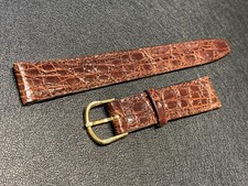 Cinturino Omega in Coccodrillo con Fibbia Originale 100% Nuovo