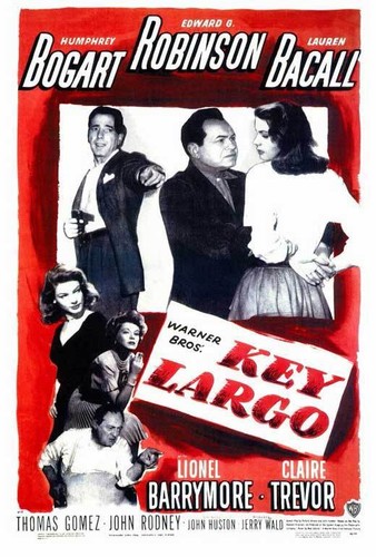 Poster film key largo 27x40 - key,