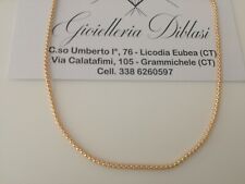 COLLANA In ORO GIALLO Unisex