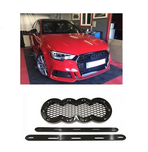 Support logo audi 273mm - audi, pour