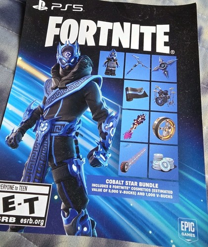 Fortnite cobalt star bundle - star,