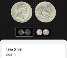 Moneta 5 lire 1914, Vittorio