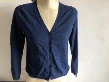 L'autre Chose original cardigan viscosa blu tg M donna/woman sweater