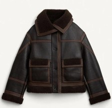 ZARA BNWT 2025. CHOCOLATE