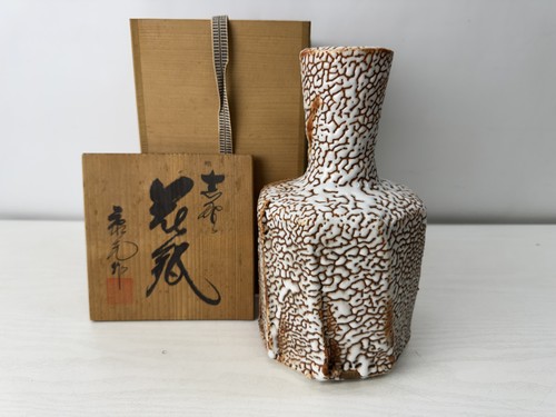 Y10046 vaso fiori shino - fiori, shino-ware