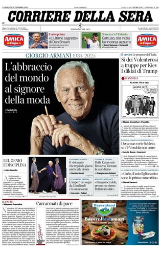 Giorgio armani corriere della - corriere,