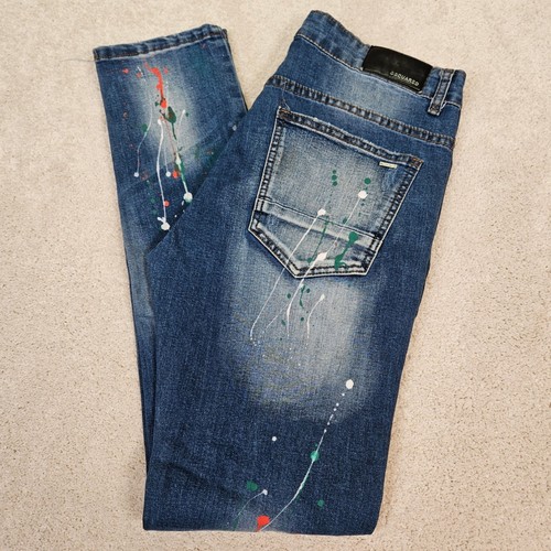 Jeans uomo gsquared vernice - uomo,