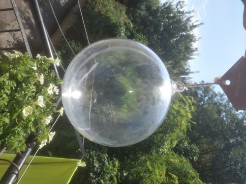Sfera plastica apribile - plastica, con
