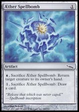 Aether Spellbomb ~ Mirrodin [