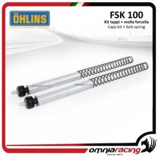 Ohlins FSK100 molle forcella anteriore e tappi per Triumph Bonneville 2009-2016