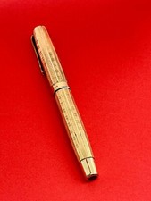 Universal By Cavaliere 1940s gold fountain pen Exc++