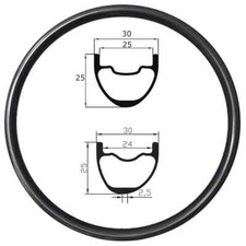 Cerchi XC MTB Carbonio 29er
