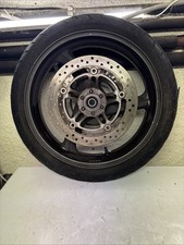 Cerchio E Dischi Anteriore Honda Hornet 600 Anno 1999/02 Gomma Da Sostituire