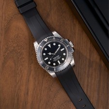 Bracelet FKM noir 20mm