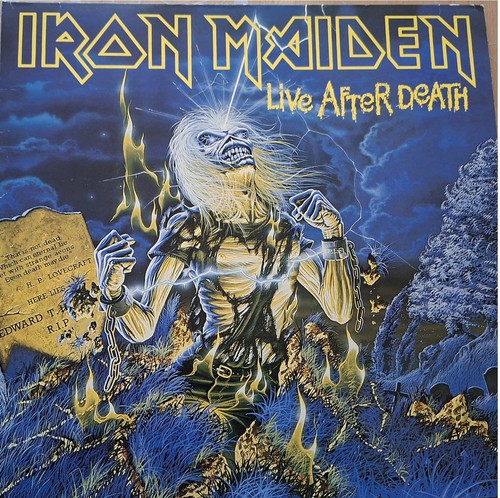 Iron maiden live after death - iron,