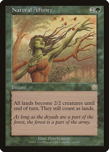 Mtg natural affinity mmq - mtg,