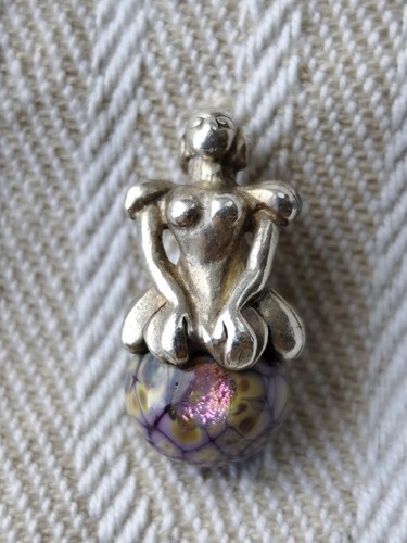 Trollbeads fairy with purple - fairy,