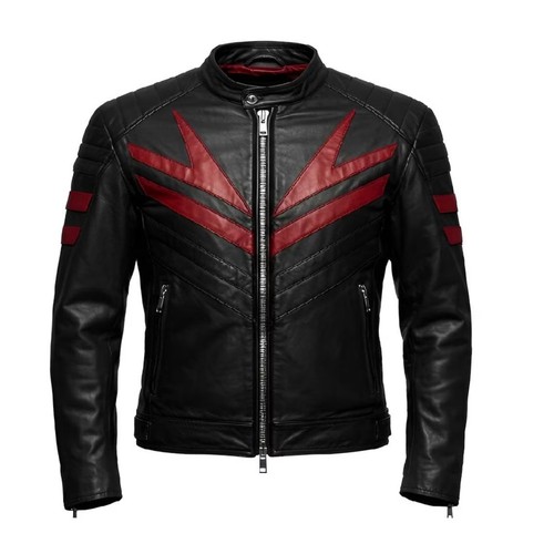 Giacca motociclista uomo nera - uomo,