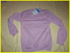 Maglia rosa nuova taglia 3 40% lana vergine 60% acrilica manica lunga cm.60, mag