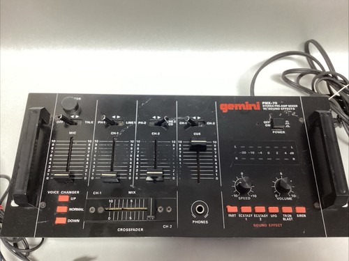 Gemini pmx 2000 mixer - gemini, pmx-2000