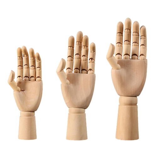 Manichino legno mano - manichino,