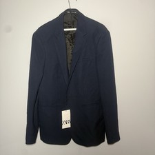 Blazer uomo Zara blu navy