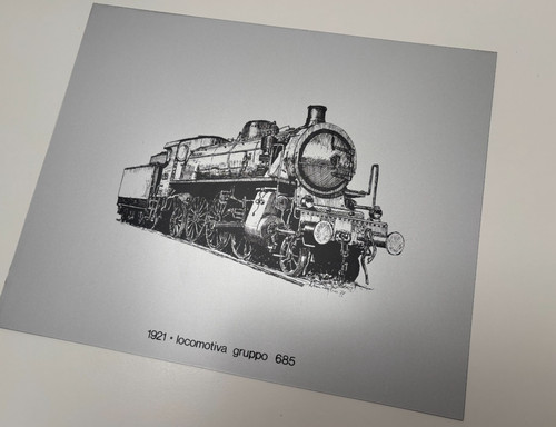 Targa serigrafia alluminio - targa,