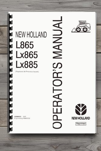 New holland l865 lx865 - new,