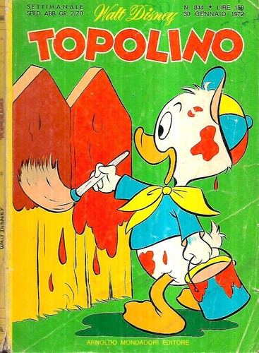 Topolino libretto 844 gen - topolino, di