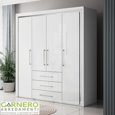 Armadio 4 ante 3 cassetti