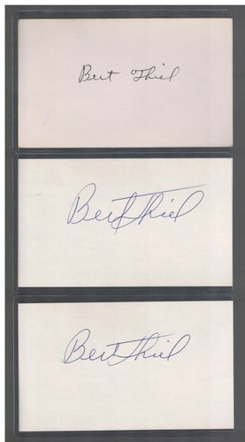Cartolina indice bert - cartolina,